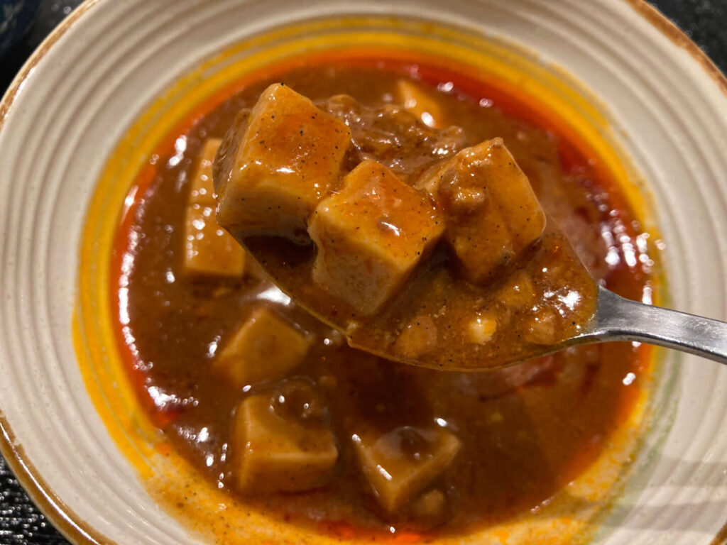 ハウス食品のしあわせの激辛麻婆豆腐