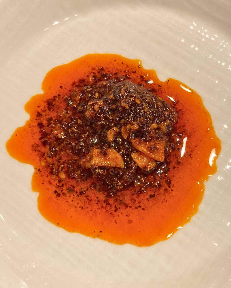 桃屋の辛さ増し増し香ばしラー油