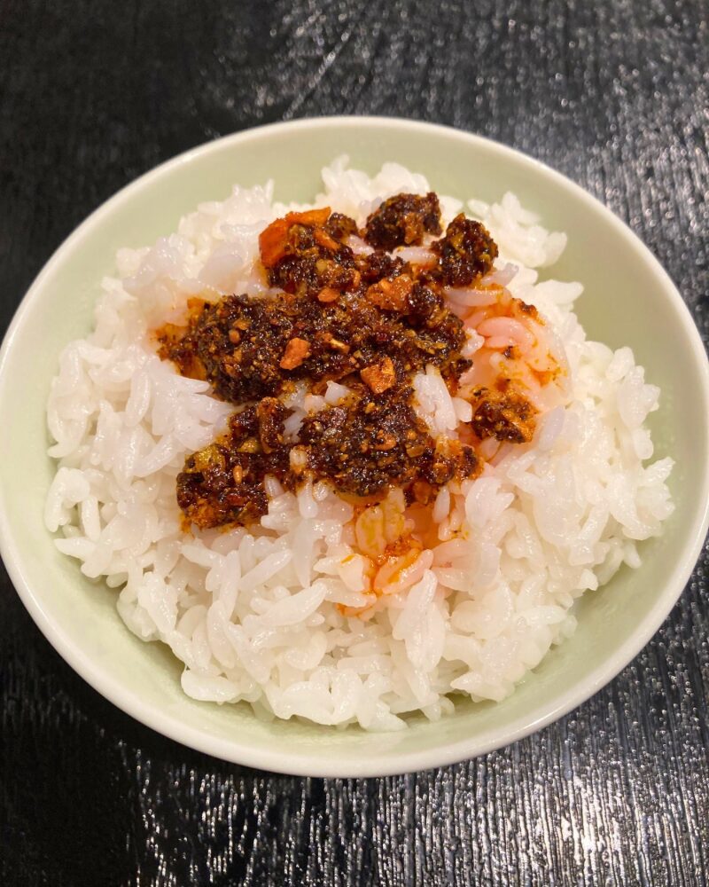 桃屋の辛さ増し増し香ばしラー油